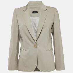 Joseph Grey Wool Single Breasted Blazer S