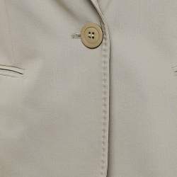 Joseph Grey Wool Single Breasted Blazer S