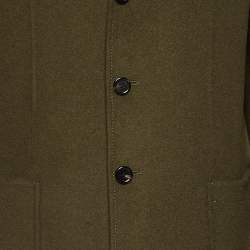 Joseph Olive Green Double Wool Bentley Coat XXL