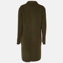 Joseph Olive Green Double Wool Bentley Coat XXL