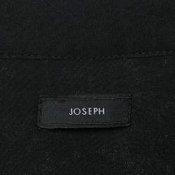 Joseph Black Floral Lace Button Front Blouse M