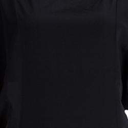 مملوكة مسبقًا فستان قصير جوزيف أكمام راغلان قصيرة حرير أسود M