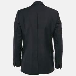 Joseph Navy Blue Single Breasted Hampsted Tuxedo Blazer S