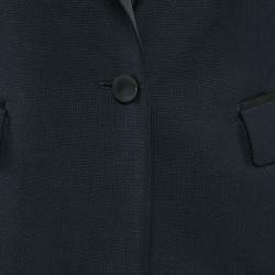 Joseph Navy Blue Single Breasted Hampsted Tuxedo Blazer S
