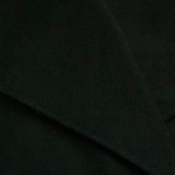 Joseph Black Wool Felt Belted Coat M