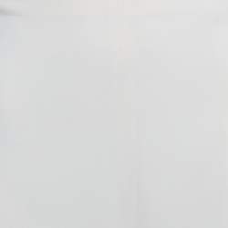 Pre Owned Joseph Off-White Crepe Wide Leg Trousers L