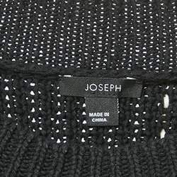 Joseph Black Fancy Knit Jumper M