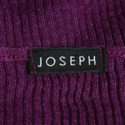 Joseph Purple Wool Blend Knit Camisole ONE SIZE 