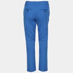 Joseph Blue Viscose Blend Chino Pants S