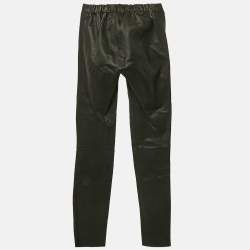 Joseph Black Leather Skinny Pants S