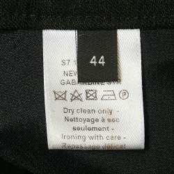 Joseph Black Gabardine Wide Leg New Rocket Trousers L
