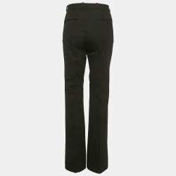 Joseph Black Gabardine Wide Leg New Rocket Trousers L