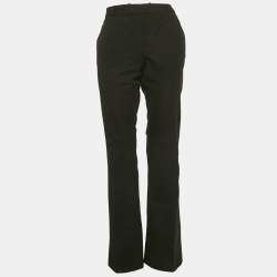 Joseph Black Gabardine Wide Leg New Rocket Trousers L