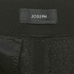 Joseph Black Crepe Trousers M