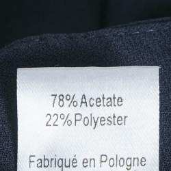 Joseph Navy Blue Stretch Crepe Ben Trousers M