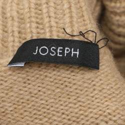 Joseph Brown Wool Knit Vivian Midi Dress S