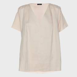 Joseph Beige Ramie Top S