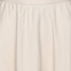 Joseph Beige Linen Blend Midi Skirt S