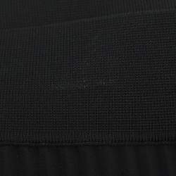 Joseph Black Plisse Pleated Skirt M