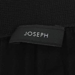 Joseph Black Plisse Pleated Skirt M