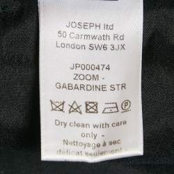 Pre Owned Joseph Dark Green Cotton Blend Straight Fit Trousers M