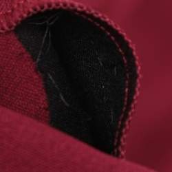 Pre Owned Joseph Burgundy Stretch Crepe Trousers M