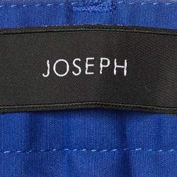 Pre Owned Joseph Blue Cotton Blend Slim Fit Trousers M