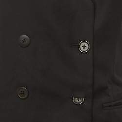 Pre Owned Joseph Black Wool Double Breasted Vest Blazer L