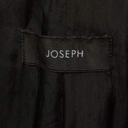 Pre Owned Joseph Black Wool Double Breasted Vest Blazer L