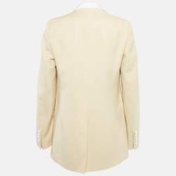 Pre Owned بليزر جوزيف توكسيدو قطني أصفر صغير ( سمول )