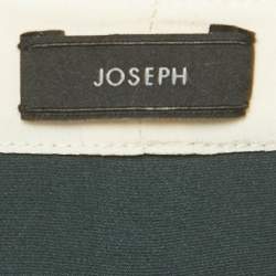 Pre Owned Joseph Blue Silk Pintuck Blouse M