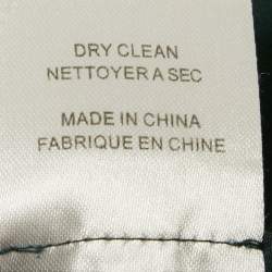 Pre Owned Joseph Blue Silk Pintuck Blouse M