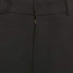 Pre Owned Joseph Black Stretch Wool Formal Trousers M
