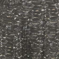 Pre Owned Joseph Grey Animal Print Silk Trousers S