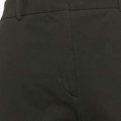 Pre Owned Joseph Black Gabardine Tafira Stretch Trousers M