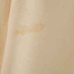 Pre Owned Joseph Cream Silk Lester Maxi Dress L