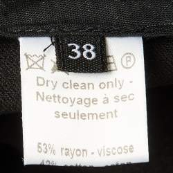 مملوكة مسبقًا Joseph Black Cotton Blend Pants M