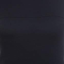 Pre Owned Joseph Navy Blue Wool Jersey Paneled Sleeveless Milano Dora Dress S