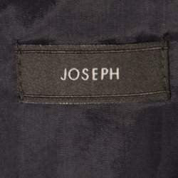 Pre Owned Joseph Navy Blue Wool Jersey Paneled Sleeveless Milano Dora Dress S