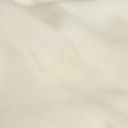 Pre Owned Joseph Cream Crepe Contrast Button Down Garcon Shirt L