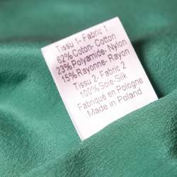 Pre Owned Joseph Green Sixty Floral Lace Pencil Skirt L