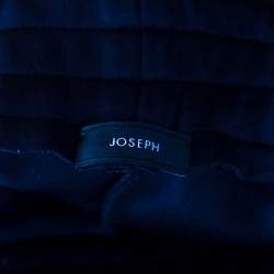 Joseph Black Contrast Side Panel Detail Jug Scuba Jersey Pants M