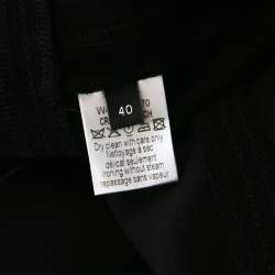 Pre Owned Joseph Black Stretch Crepe Albany Skirt M