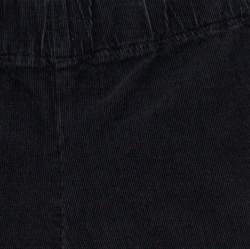 Pre Owned Joseph Black Cotton Elastic Waist Skinny Corduroy Trousers S