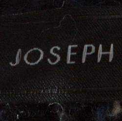 Pre Owned بنطلون جوزيف تريكو فير ايسل صوف كحلي L