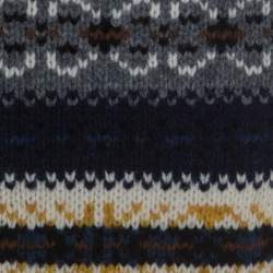 Pre Owned بنطلون جوزيف تريكو فير ايسل صوف كحلي L