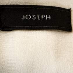 Joseph Off White Viscose Cady Eddie Tunic Dress M