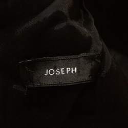 Pre Owned فستان جوزيف كريب اسود بدون أكمام مقاس متوسط (ميديوم)