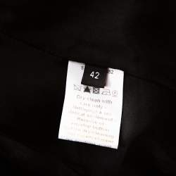 Joseph Black Wool Fizzy Super 100/Rocker Super 100 Pant Suit L