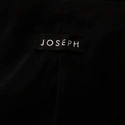 Joseph Black Wool Tailored Pant Suit S